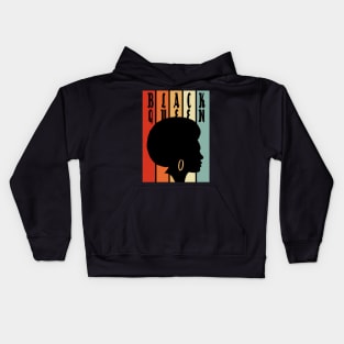 Black Queen Afro Kids Hoodie